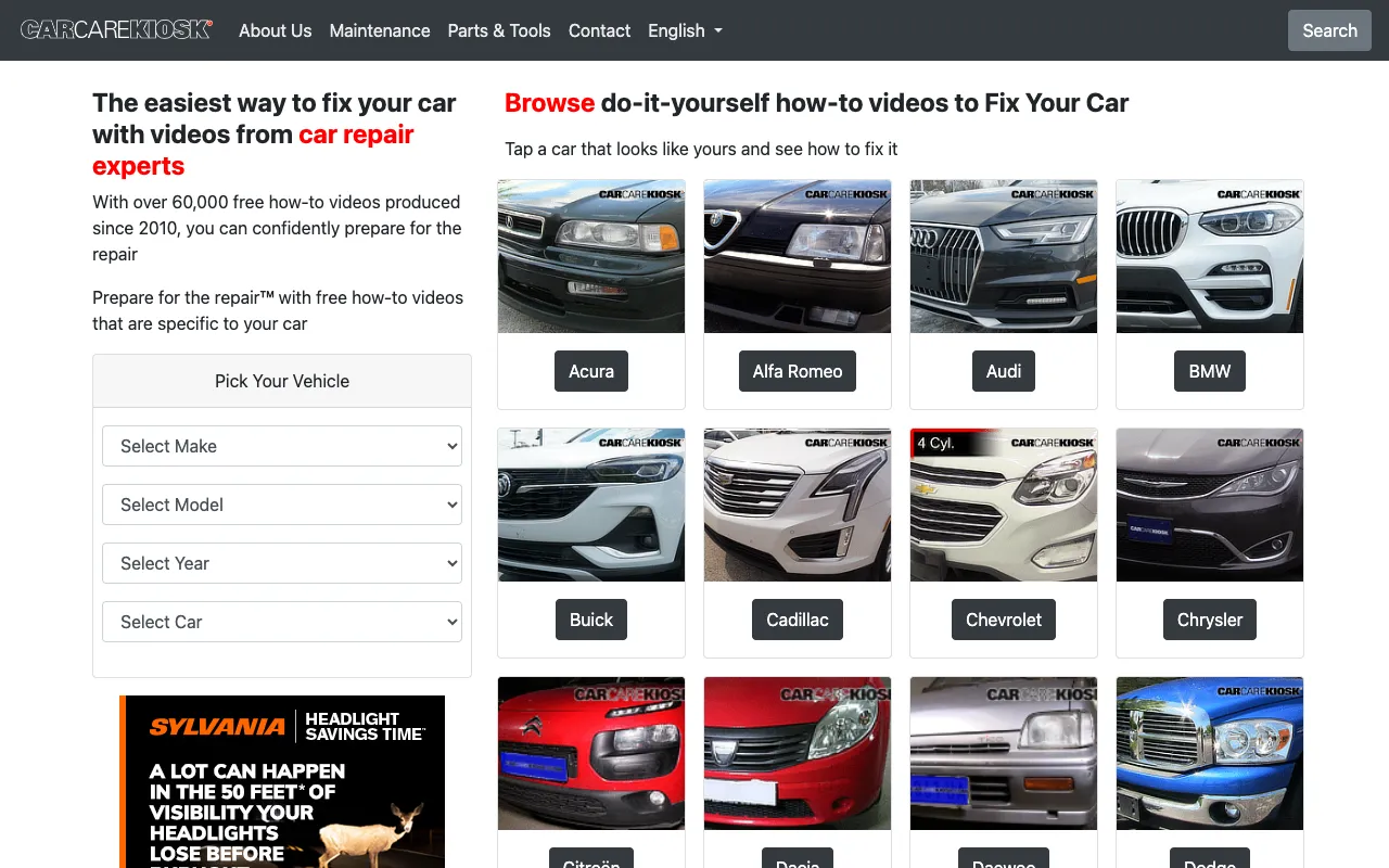 CarCareKiosk preview